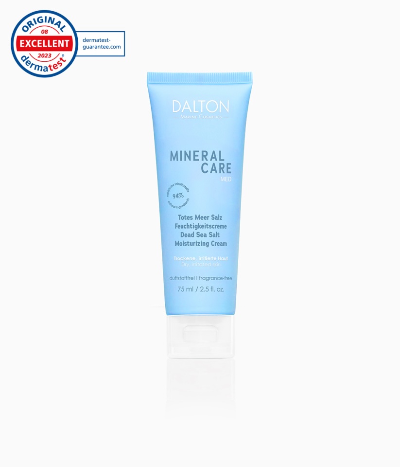 MINERAL CARE MED DEAD SEA SALT MOISTURIZING CREAM